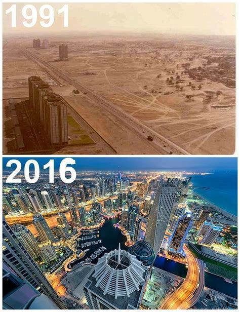 dubai before and after development.